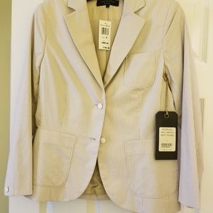 Rag and bone seersucker blazer NWT